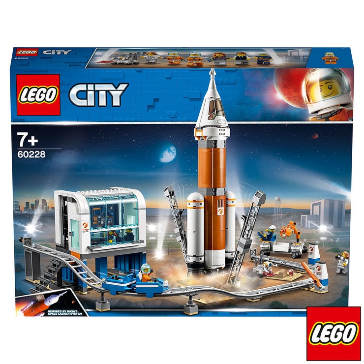 LEGO City Deep Space Rocket And Launch Control - Model 60228 (7+ Years ...