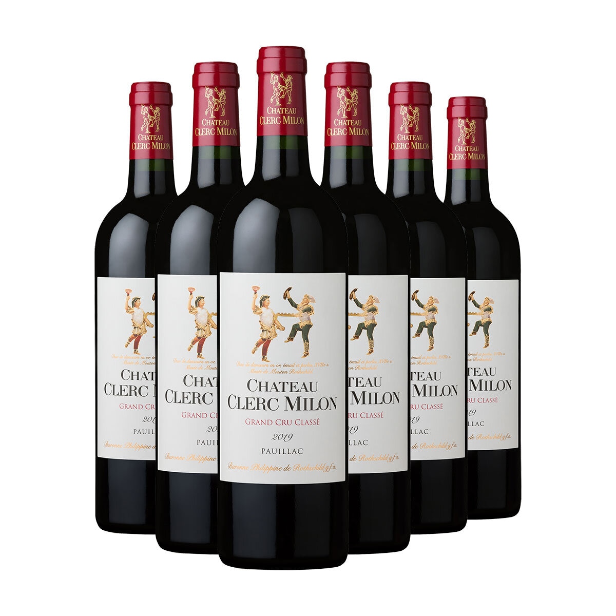 Chateau Clerc Milon Pauillac 2019 6 x 75cl