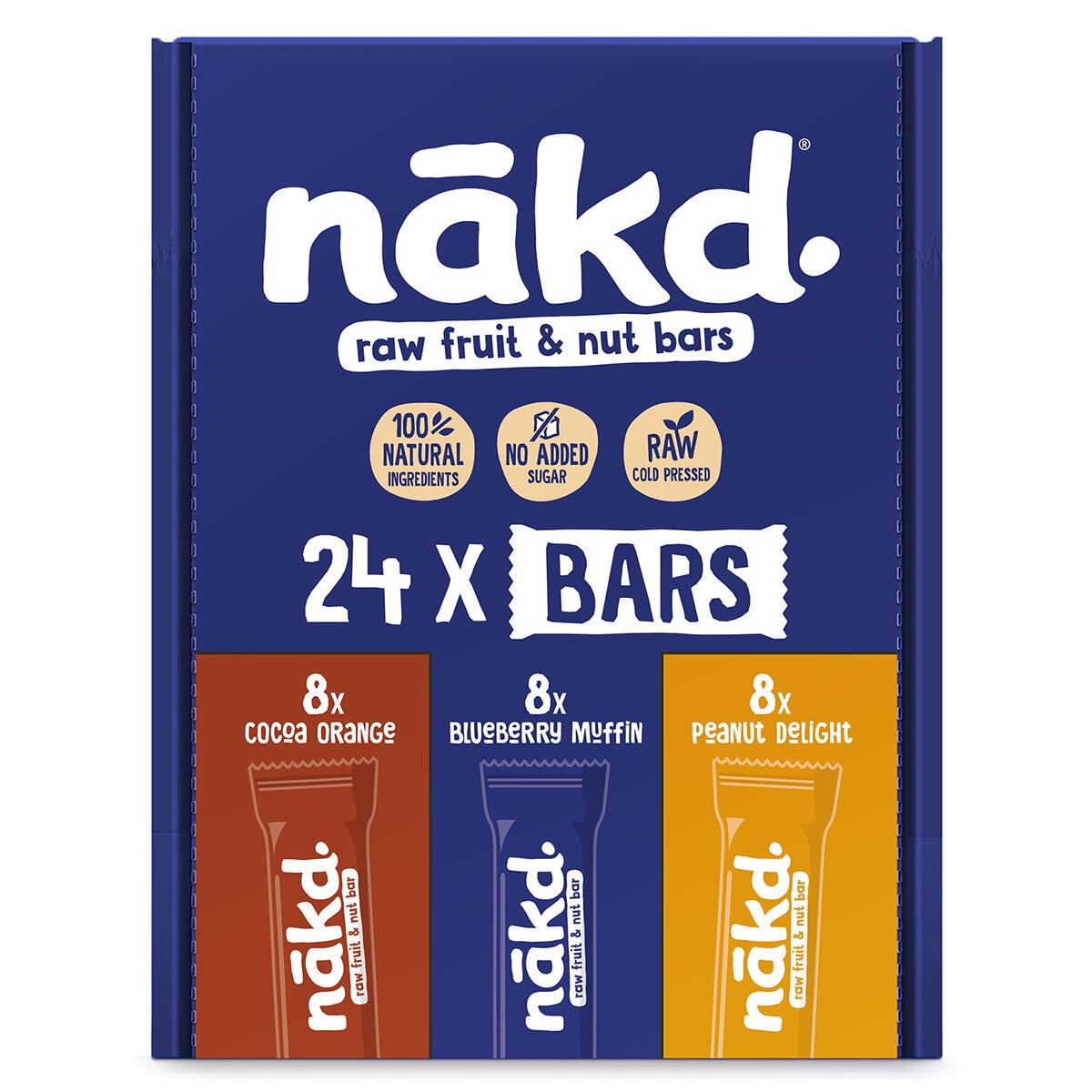 Nakd Yummy Mix Bars, 24 x 35g