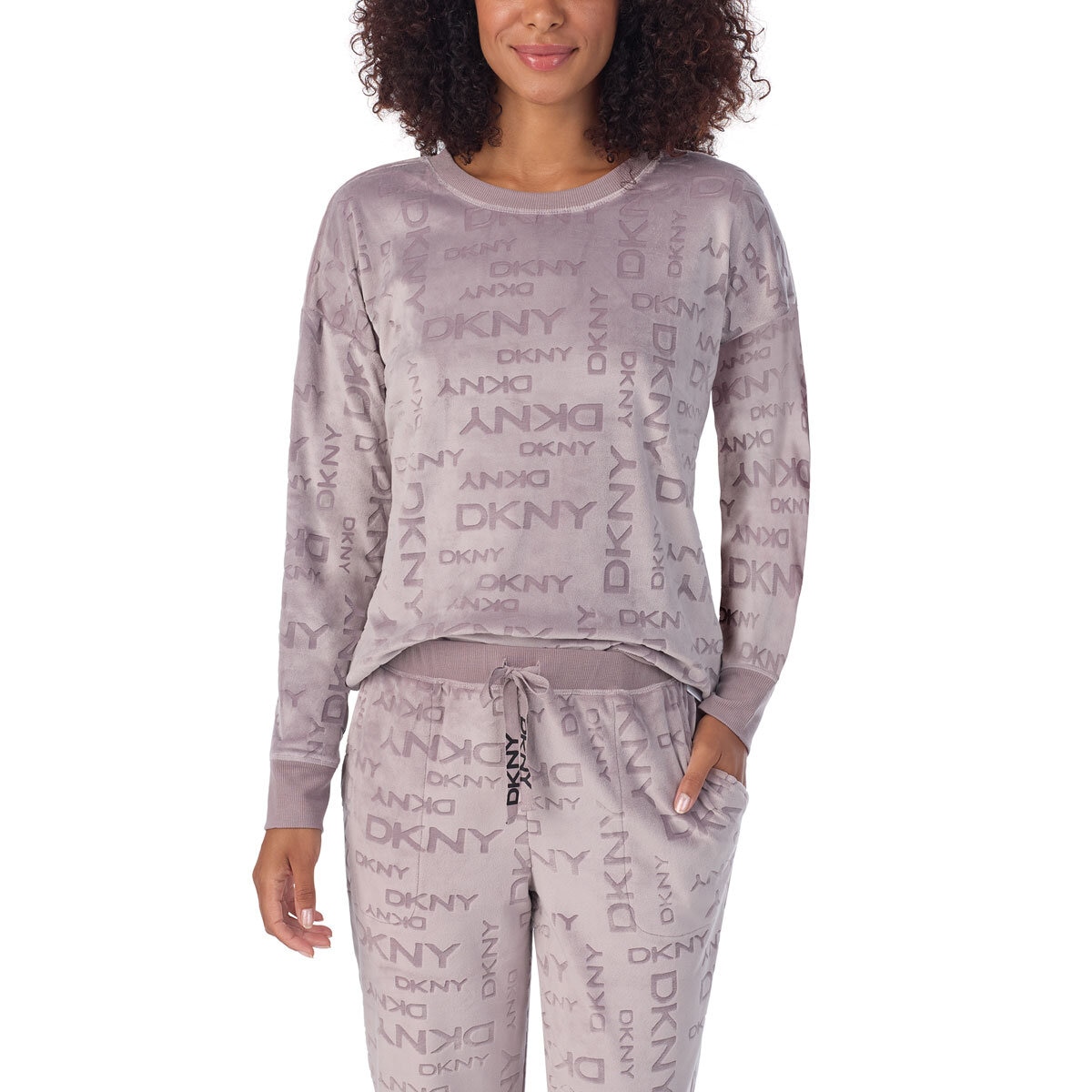 DKNY Ladies Lounge Set in Mauve