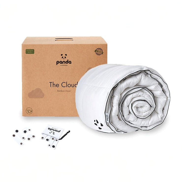 Panda The Cloud Bamboo 4.5 Tog Duvet in 4 Sizes Panda The Cloud Bamboo 4.5 Tog Duvet in 4 Sizes