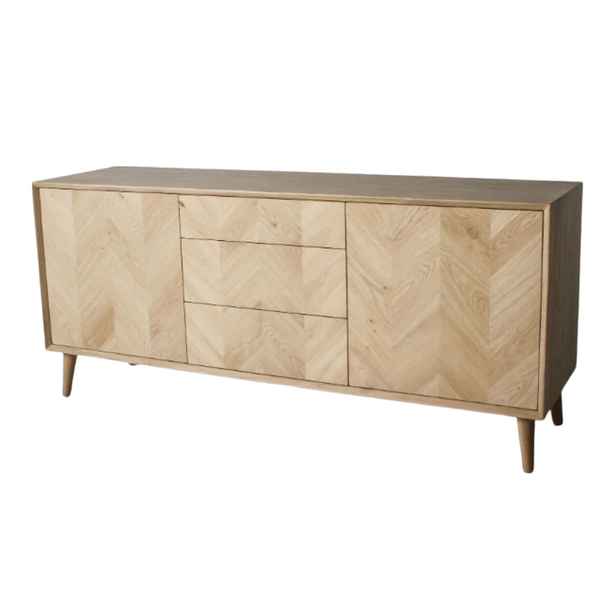 Gallery Milano Large Oak Sideboard