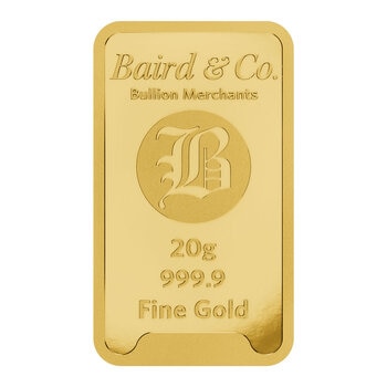 20 Gram Gold Minted Bar