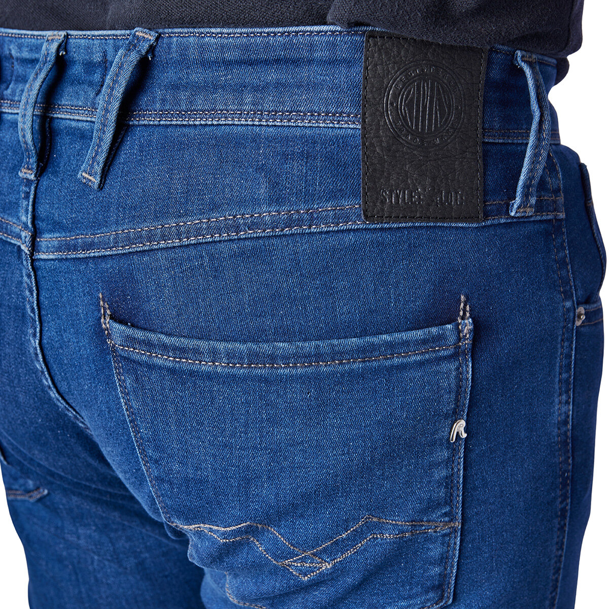 Replay Men's Anbass Denim Jeans in 3 Colours, 5 Waist Sizes & 3 Lengths