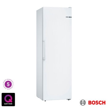 Bosch GSN36VWEPG Freestanding Tall Freezer, E Rated in White