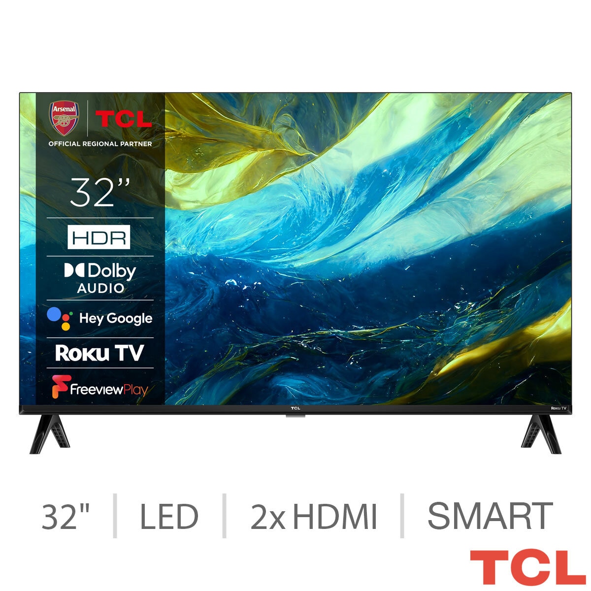 TCL 32RS550K 32 Inch LED 4K Ultra HD Smart Roku TV | Cost...