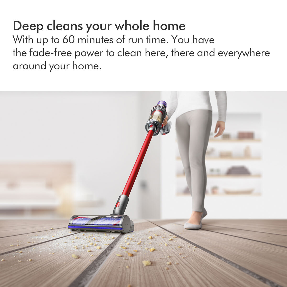 Dyson V11 Extra Vacuum Cleaner Lifestyle Image