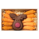 Choc on Choc Chocolate Carrots and Reindeer, 2 x 120g