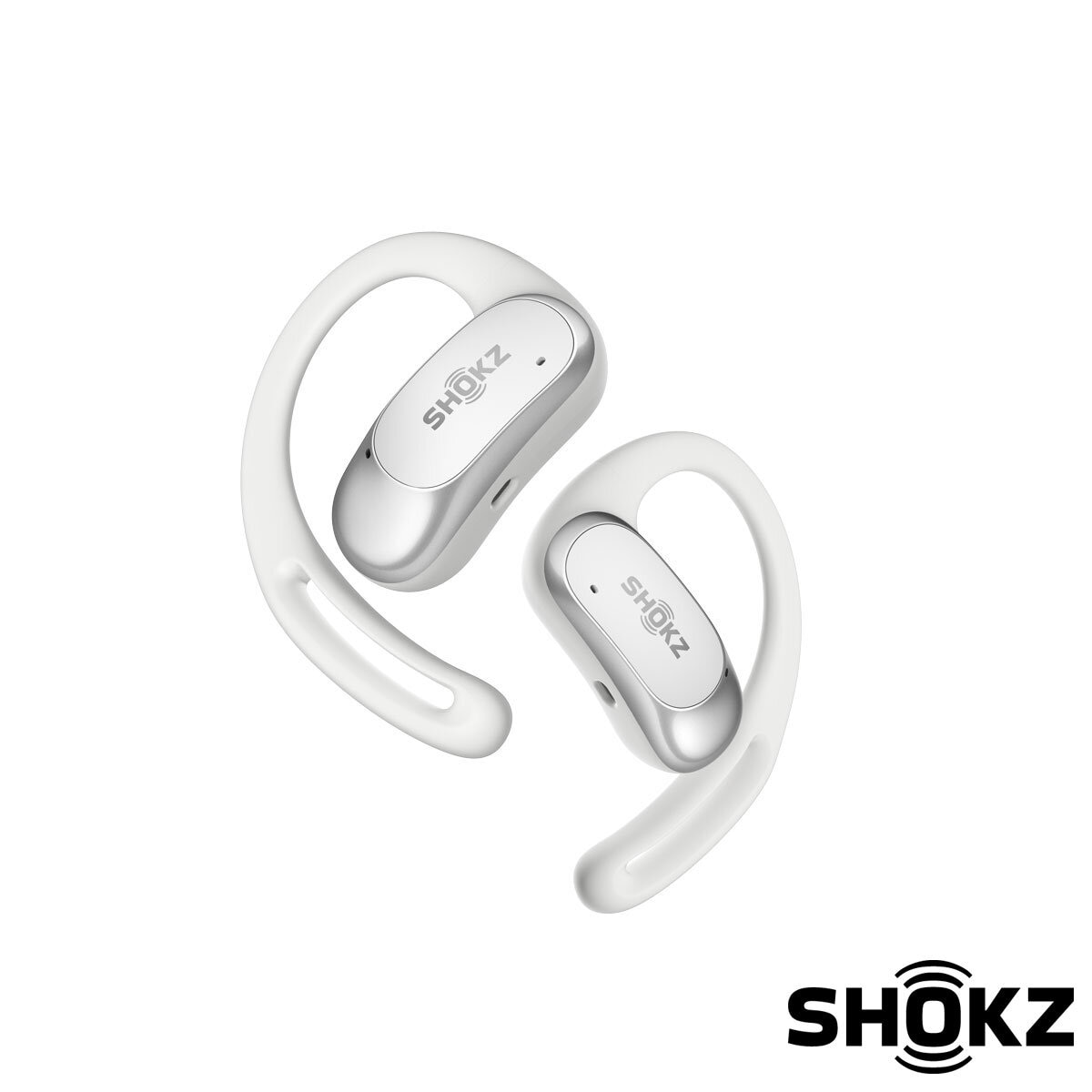 Shokz OpenFit Air Open-Ear Headphones in White