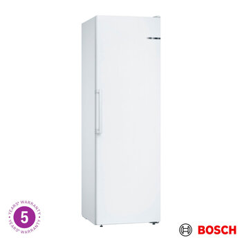 Bosch GSN36VWEPG Freestanding Tall Freezer, E Rated in White