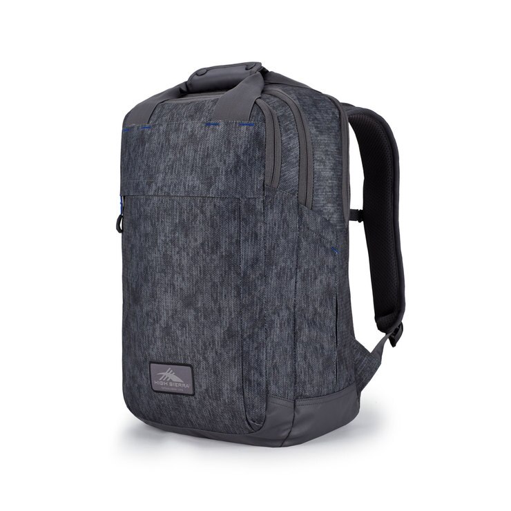 grey high sierra backpack