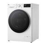 Angled view F4Y511WWLA1 11kg 1400 rpm Washing Machine, A Rated in White