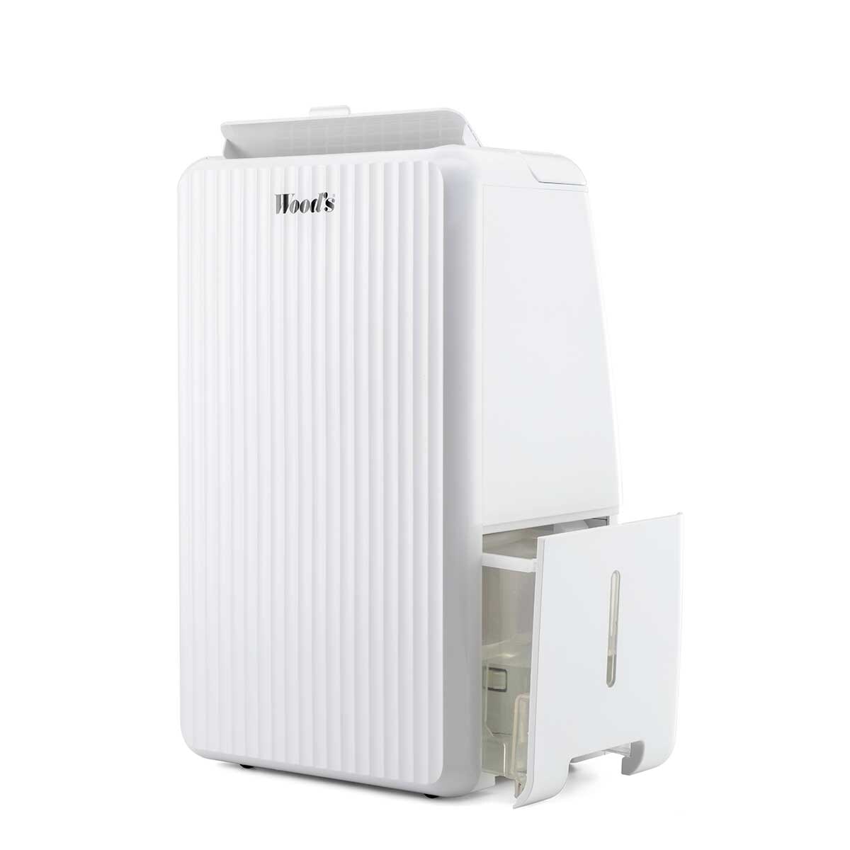 Woods 10L Dehumidifier in White, MRD10