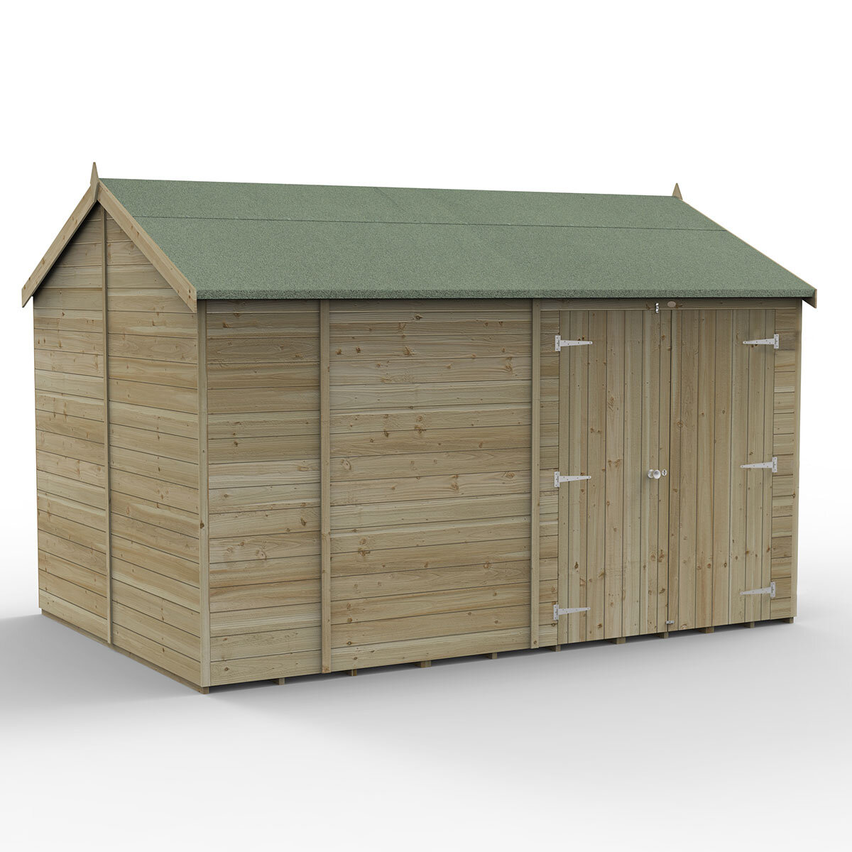 Forest Garden Timberdale 12ft x 8ft 3" (3.6 x 2.5m) Tongue & Groove Wooden Storage Shed
