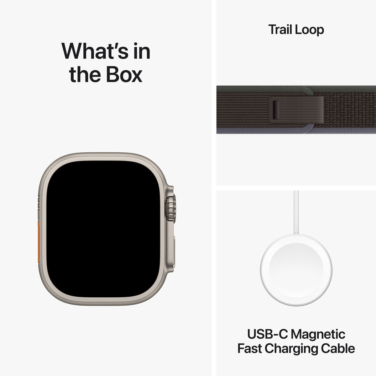 Buy Apple Watch Ultra 2 GPS + Cellular, 49mm Titanium Case with Blue/Black Trail Loop - S/M, MRF53B/A at costco.co.uk