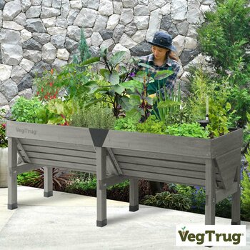 VegTrug 1.8m Classic Raised Bed in Grey VegTrug 1.8m Classic Raised Bed in Grey