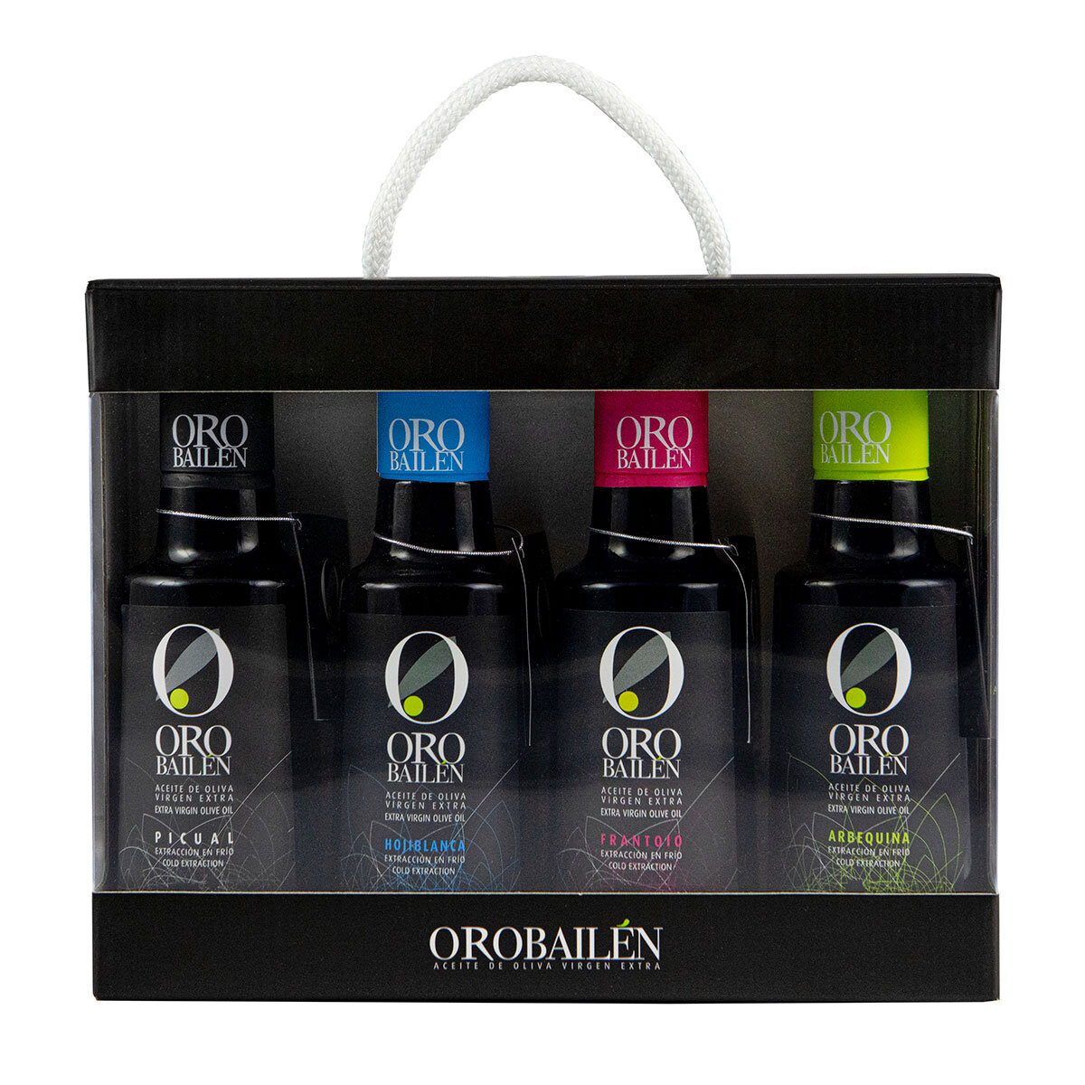 Oro Bailen Extra Virgin Olive Oil Variety Pack, 4 x 250ml