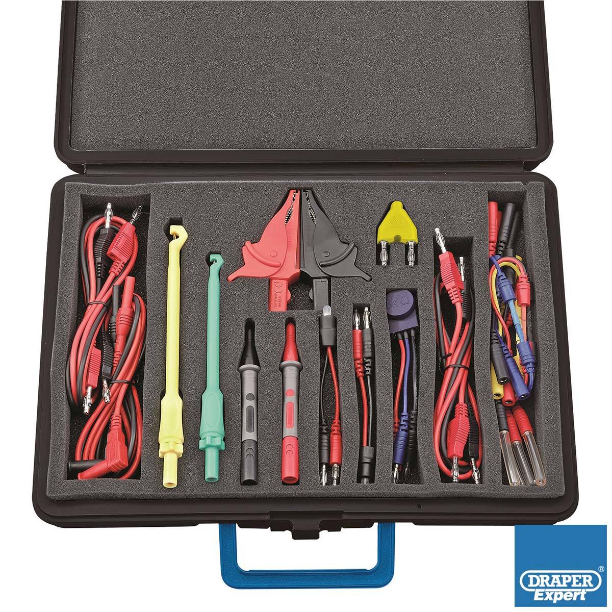 Draper 28 Piece Automotive Diagnostic Test Lead Kit ...