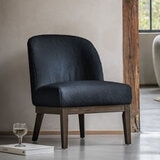 Gallery Bardfield Blue Teddy Fabric Chair