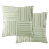 Velvet Pleated Pillow 2-Pack Set