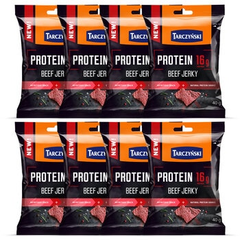 Tarczynski Protein Beef Jerky, 8 x 40g