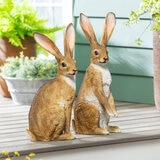 Ornamental hares (Set of 2)