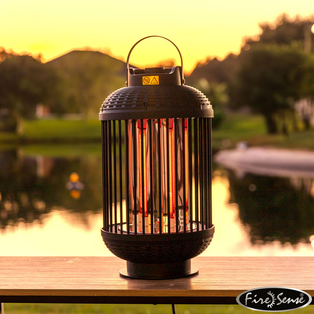 FireSense 360 Electric Lantern Patio Heater