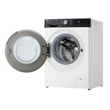 Open LG FWY916WBTN1 Wifi enabled 11/6kg washer dryer, D Rated in White
