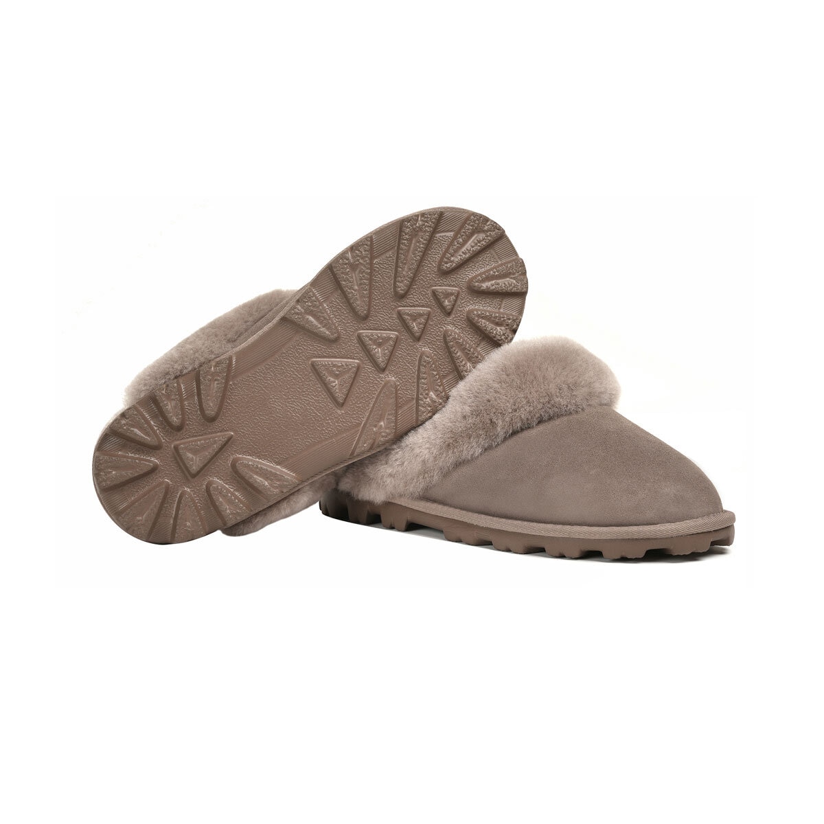 Kirkland Signature Ladies Shearling Slippers Costco UK