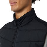 32 Degrees Mens Mixed Media Vest in Black