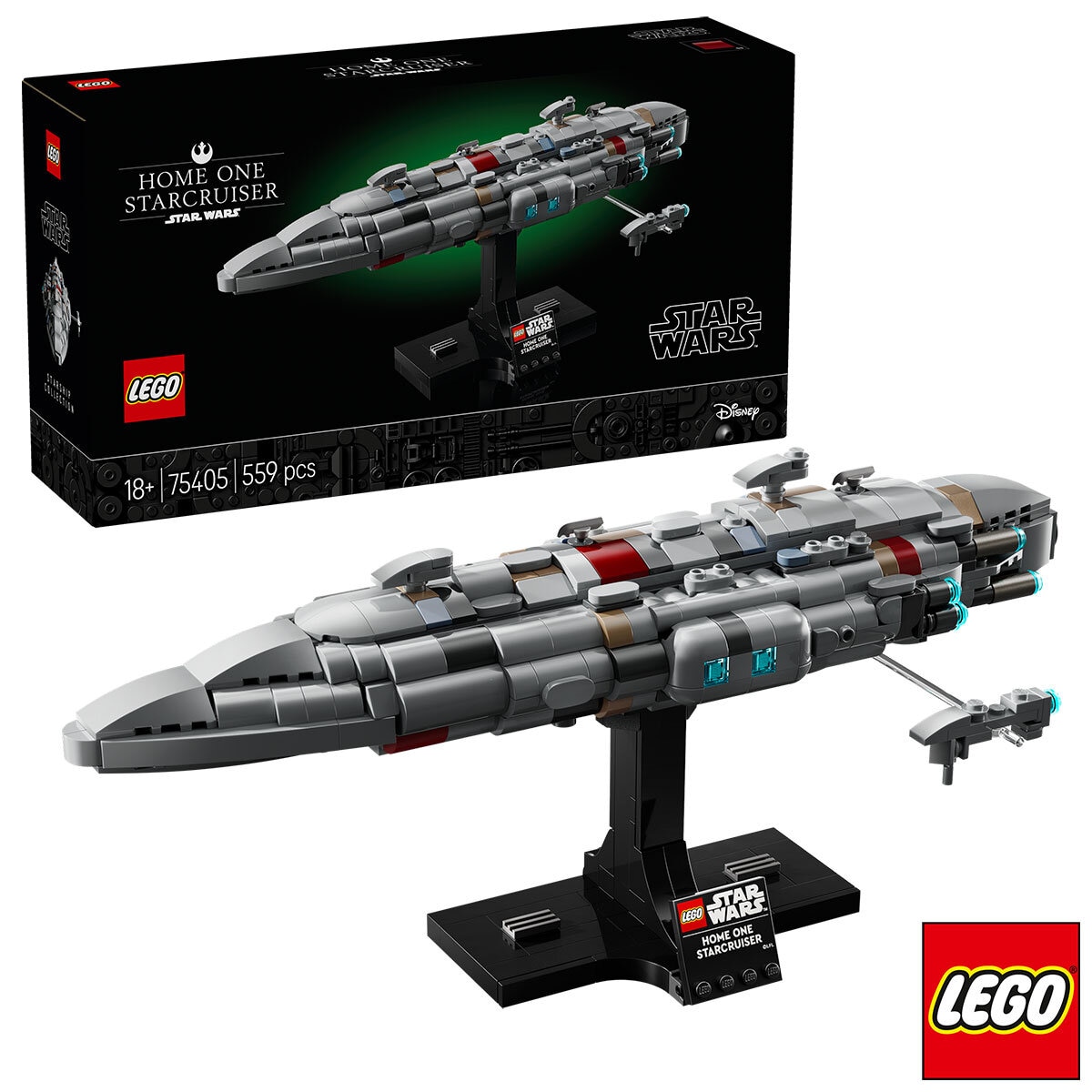 LEGO Star Wars Home One Starcruiser - Model 75405 (18+ Years)