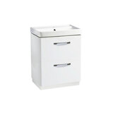 Tavistock Curve 2 Drawer 600mm Floor Mounted Vanity Unit in 3 Colours