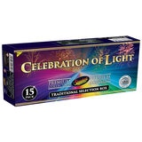 Standard Fireworks Celebration of Light Traditional Selection Box, 15 Pack