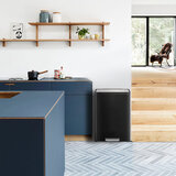 EKO ecocasa II bin in matt black