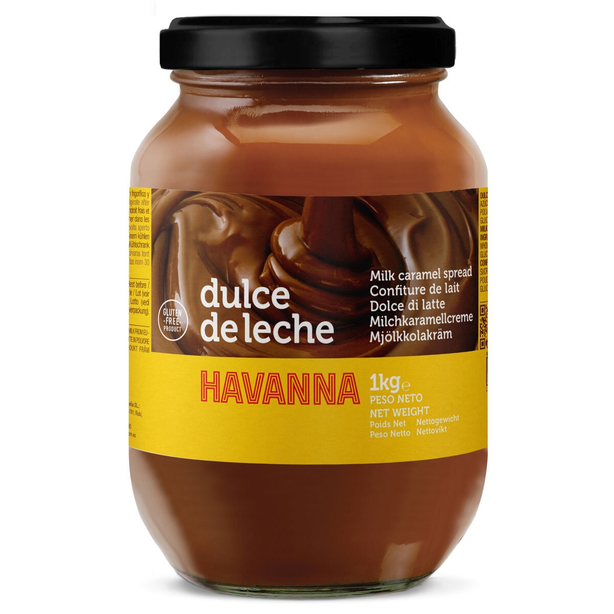 Havanna Dulce De Leche Milk Caramel Spread, 1kg