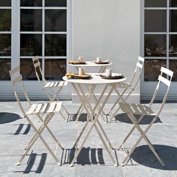 Fermob 3 Piece Bistro set in Light Brown Fermob 3 Piece Bistro set in Light Brown