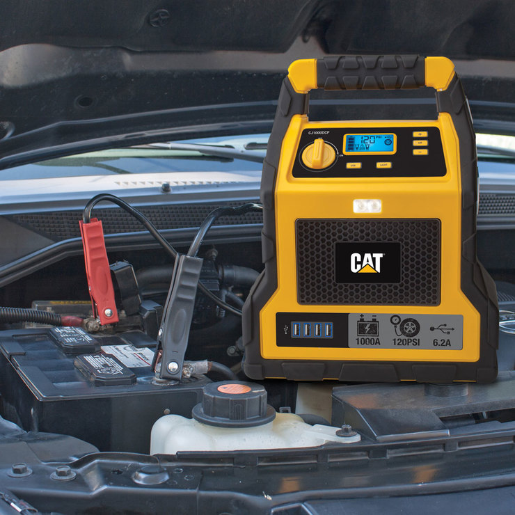  CAT  1000 Peak Amp Professional Jump Starter and Compressor  