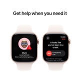 Buy Apple Watch Series 10 + Cellular, 46mm Rose Gold Aluminium Case with Light Blush Sport Band S/M, MWY63QA/A at costco.co.uk