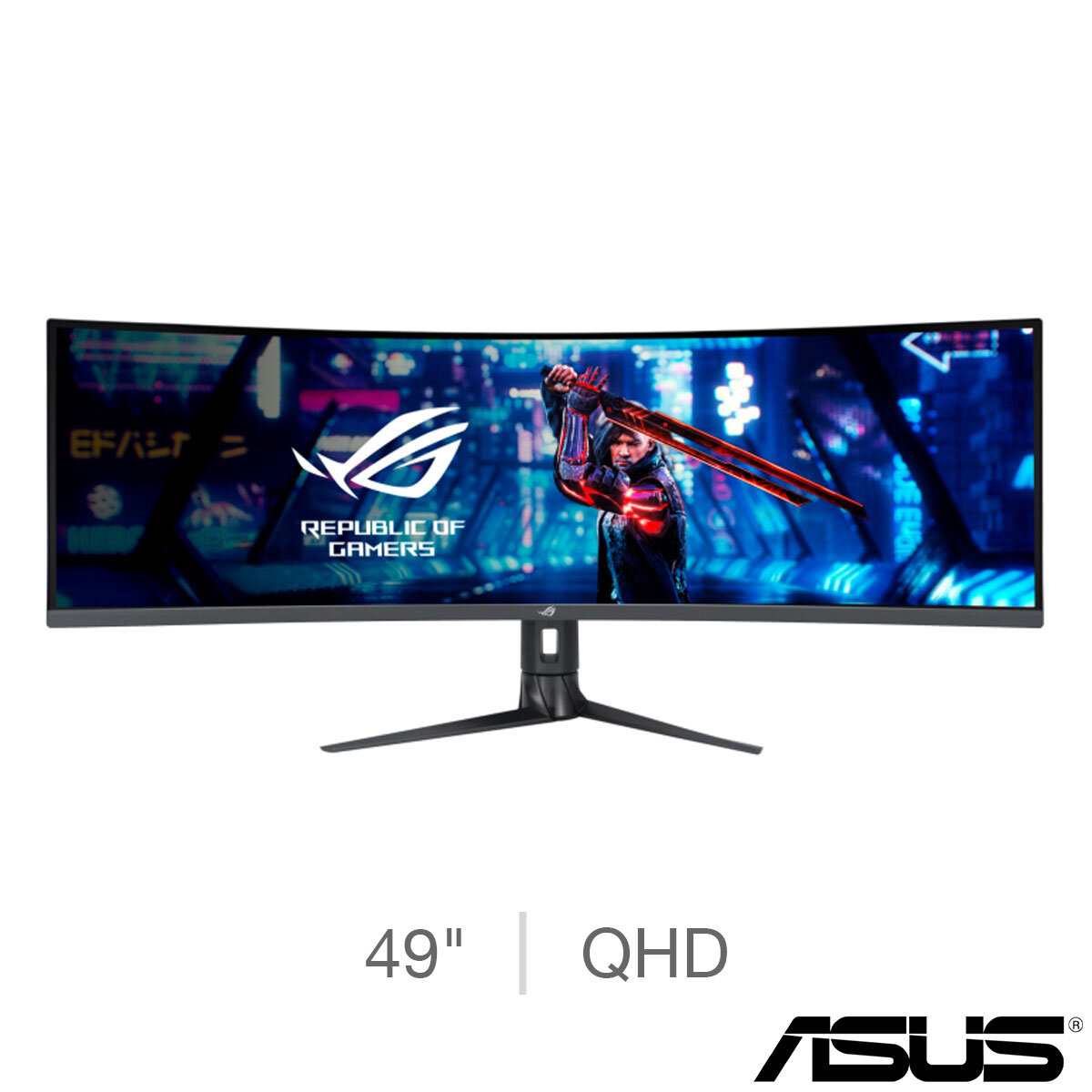 Asus 49 Inch QHD 165Hz LCD Curved Gaming Monitor, XG49WCR at Costco.co.uk