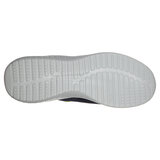 sole of navy shoe