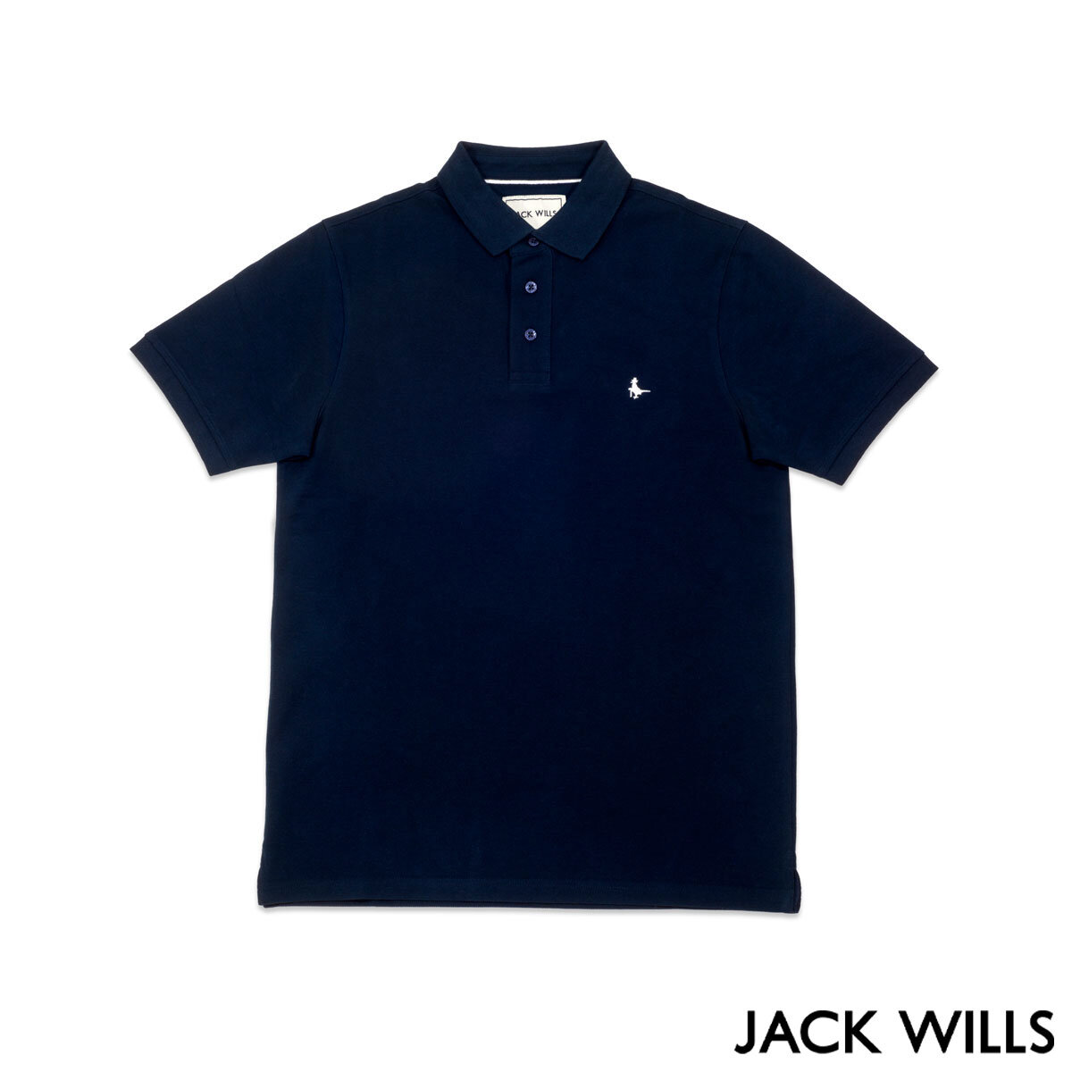 Jack Wills Men's Polo Shirt in Navy