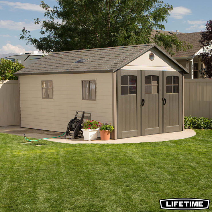 bike storage shed costco