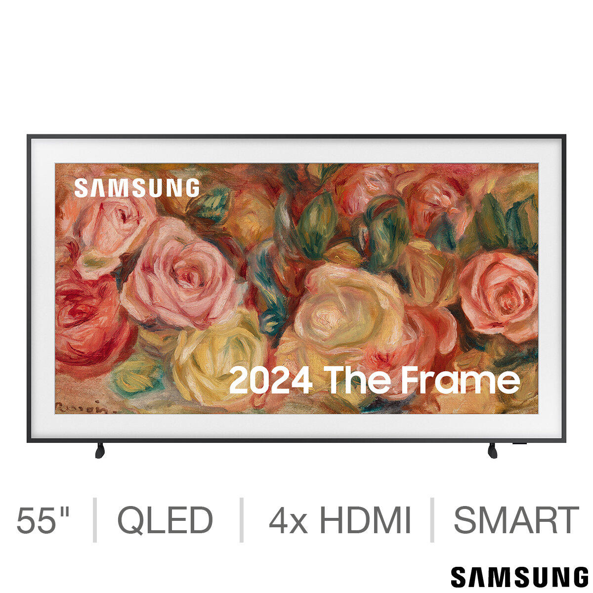 Samsung QE55LS03DAUXXU 55 Inch Frame QLED 4K Ultra HD Smart TV