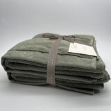 Ted Baker Hand Towels 2 Pack in Sage Green, 50 x 90 cm