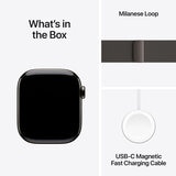 Buy Apple Watch Series 10 + Cellular, 46mm Slate Titanium Case with Slate Milanese Loop S/M, MC7R4QA/A at costco.co.uk