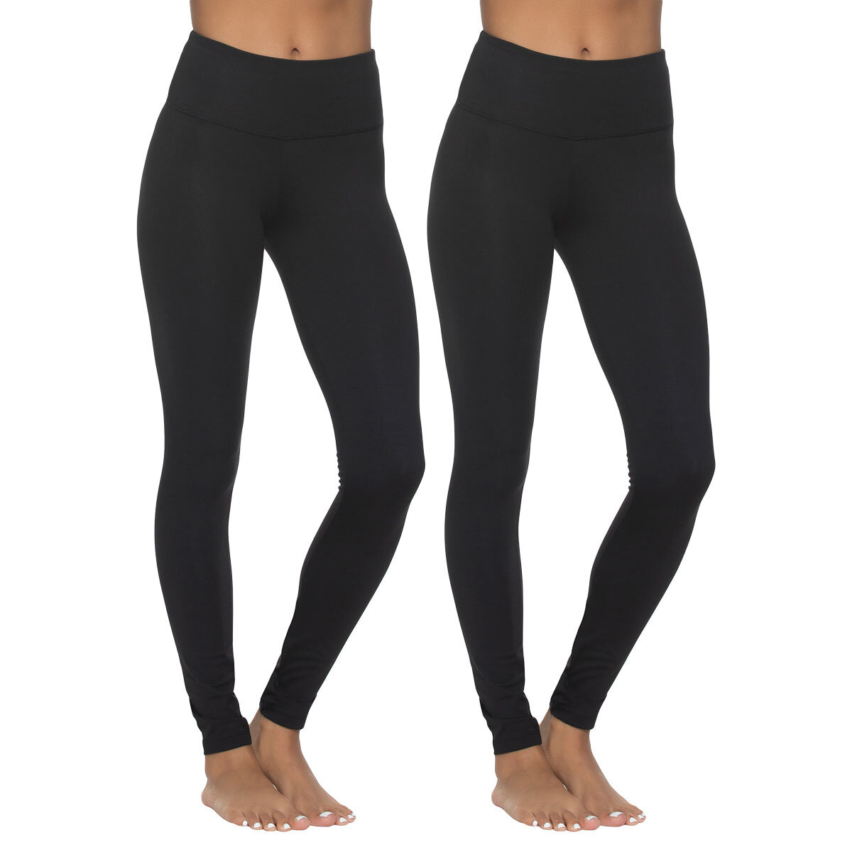 Holiday Time Women's Sueded Holiday Leggings-2 pack