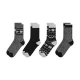 Weatherproof Ladies Thermal Sock 4 Pack in Black