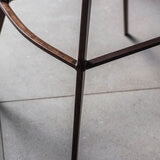 Gallery Henley Brown Faux Leather Bar Stool, 2 Pack