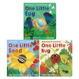 One Little Board Book by Becky Davies and Jacob Souva in 3 Options: One Little Bug, One Little Egg or One Little Little Seed