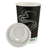 eco Recyclable Triple Wall Hot Cups & Lids, 16oz x 103